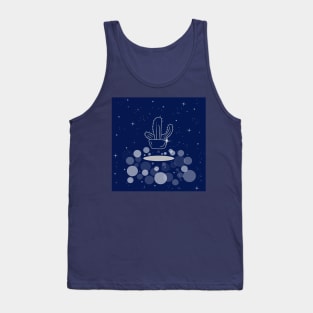 cactus, indoor flower, flower, plant, nature, interior, holiday, space,  galaxy, stars, cosmos, Tank Top